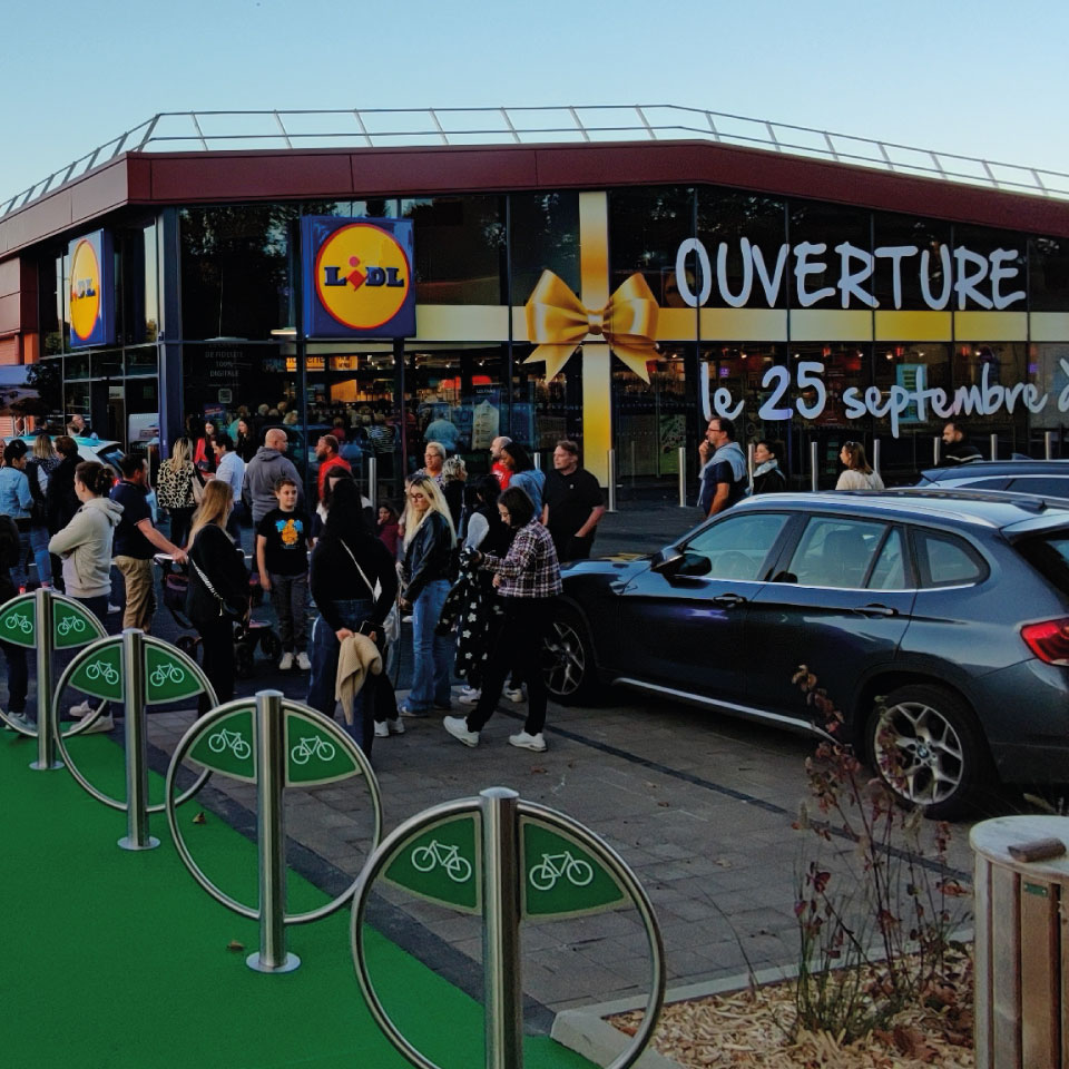 INAUGURATION LIDL : COMMENT OUBLIER CE MOMENT FORT POUR BESSIÈRES ?